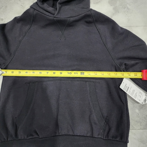 New! Athleta Black Moonrise Open Back Hoodie Ladies XSmall - Picture 9 of 10